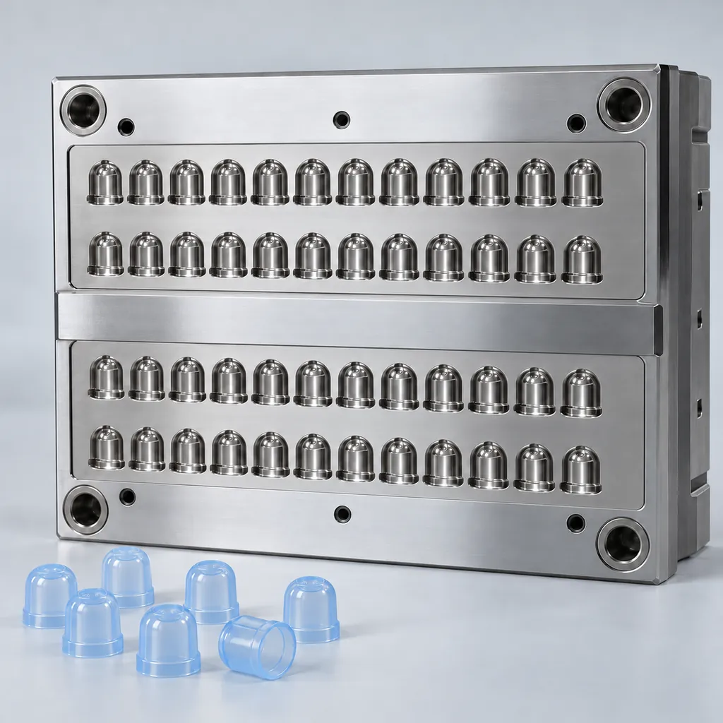 cnm-48-cavity-infusion-needle-cover-mould 48 Cavity Infusion Needle Cover Mould