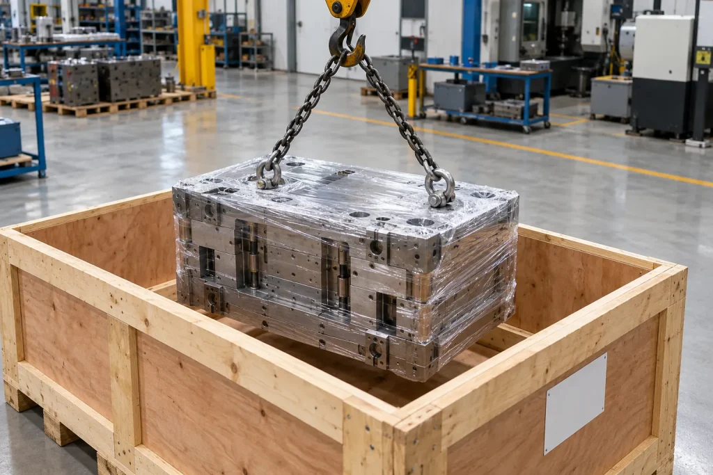 Mould Crate Packing