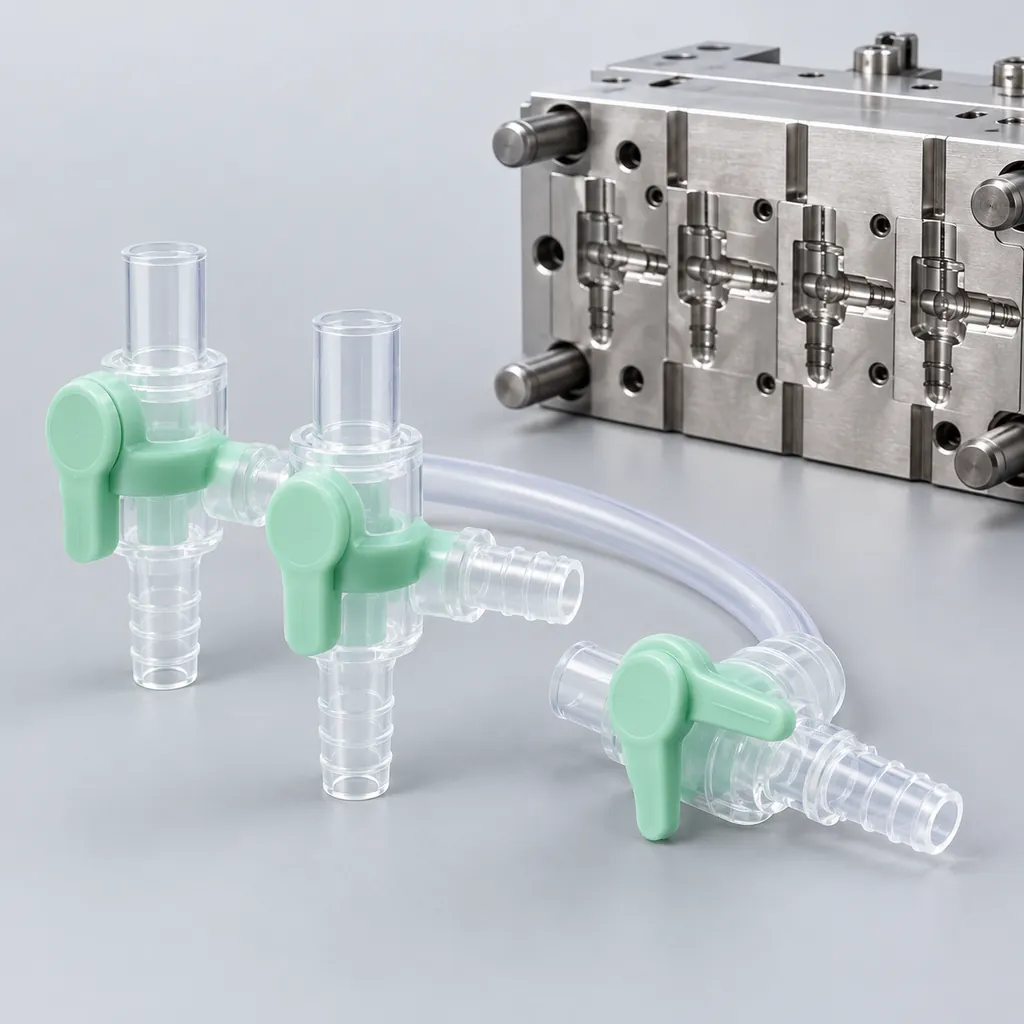 cnm-sputum-suction-tube-control-valve-mould Sputum Suction Tube Control Valve Mould